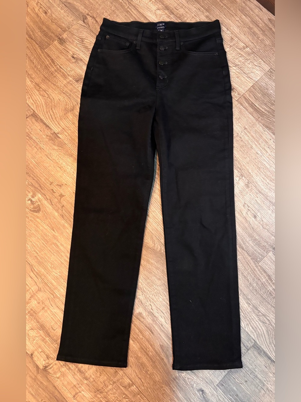 J. Crew Women’s Size 28 Black Stovepipe Jeans